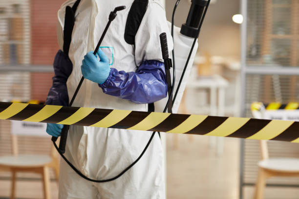 Professional Biohazard Cleanup technician working in Satellite Beach, FL